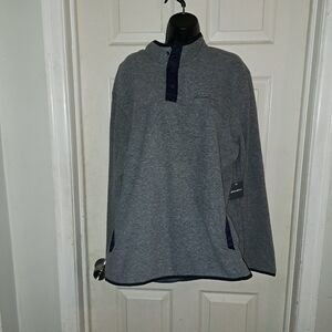 Eddie Bauer NWT gray fleece XL